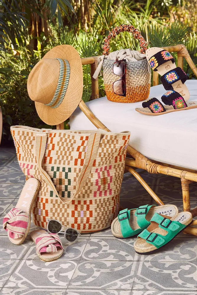 Ugg basket weave bag discount