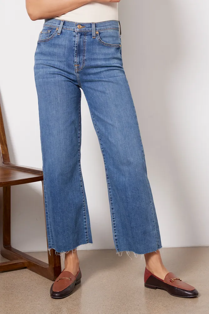 Cropped alexa 7 for all mankind clearance