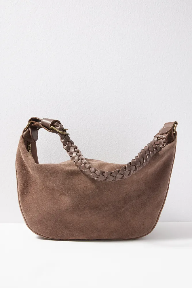 Large suede hobo hotsell bag
