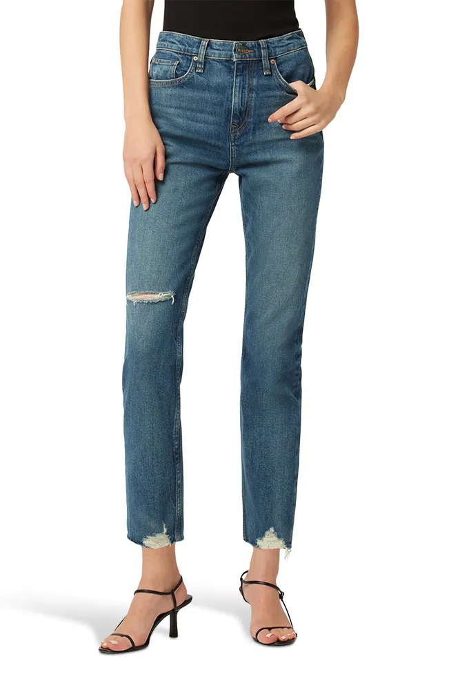 HUDSON Holly High Rise Straight Crop Jean The Summit at Fritz Farm