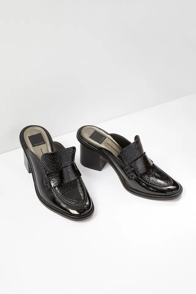 DOLCE VITA Mali Heeled Loafer Mule The Summit at Fritz Farm