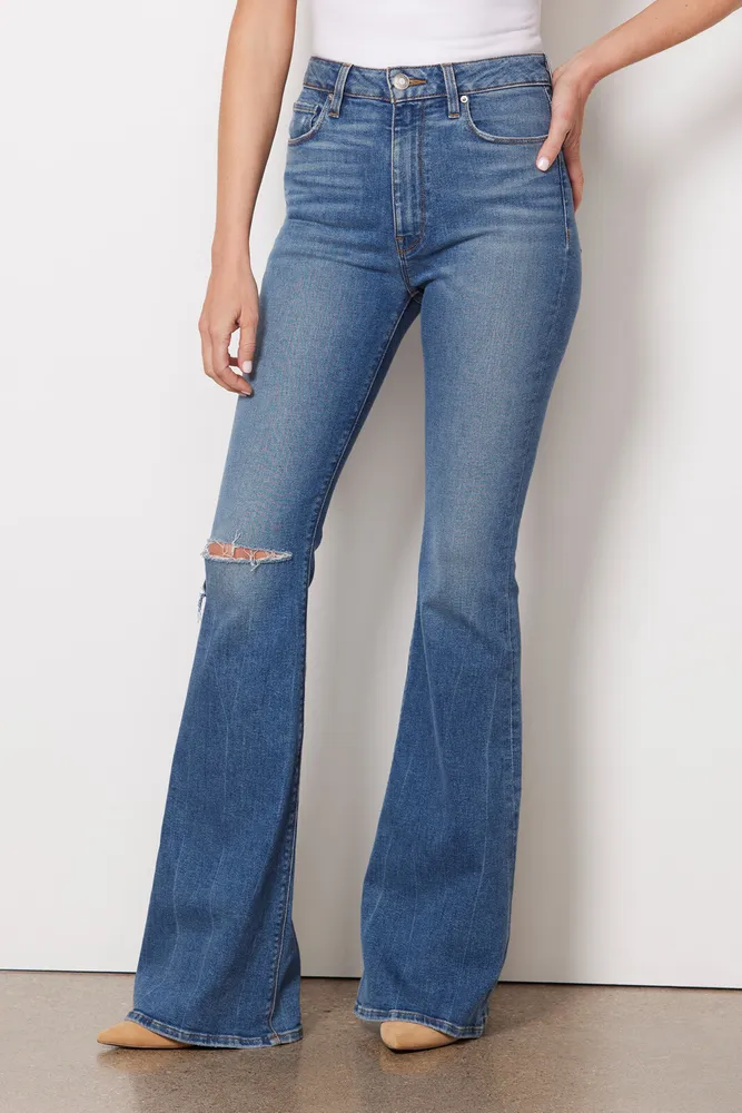 Hudson holly high rise flare jeans store