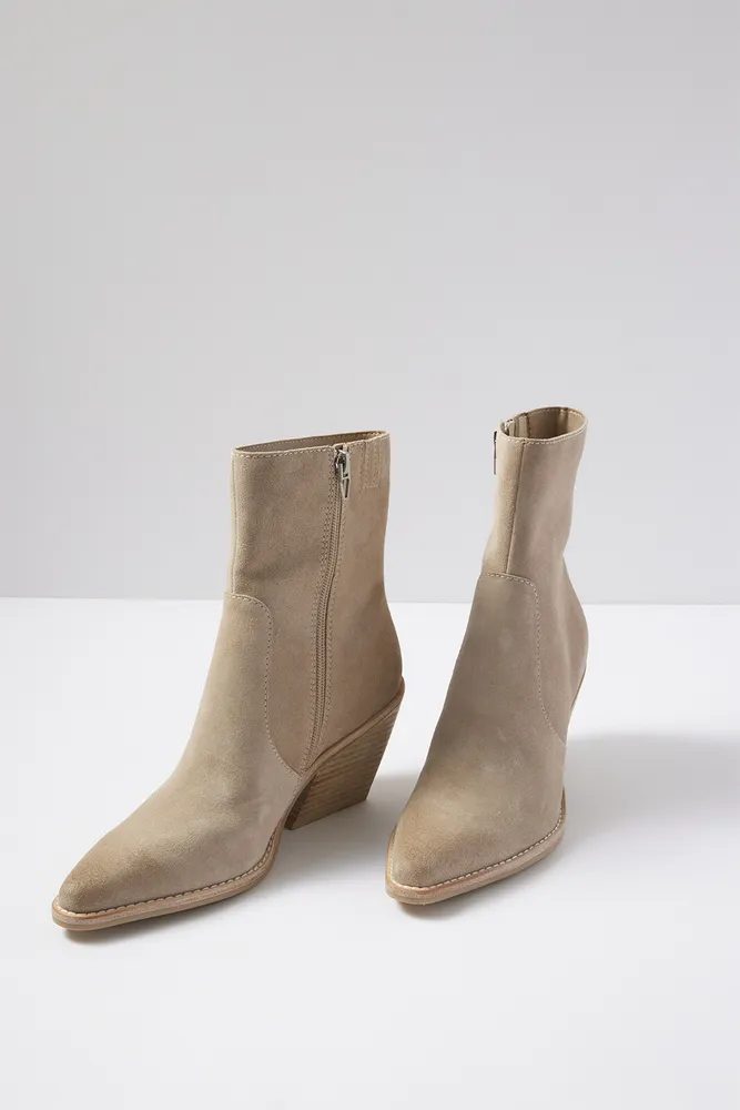Dolce vita scott suede bootie new arrivals