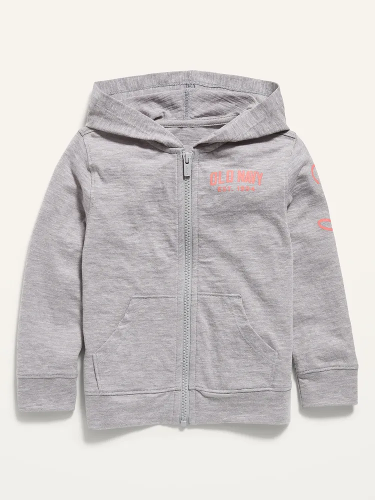 Lightweight slub best sale knit zip hoodie