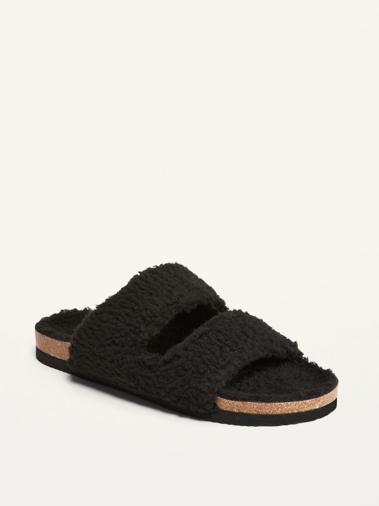 Cozy discount sherpa slippers