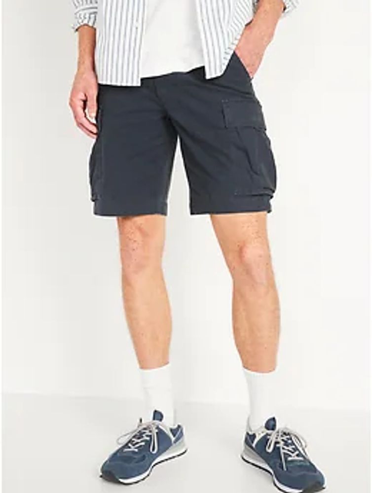 Old Navy Lived In Straight Built In Flex Khaki Cargo Shorts For Men 10 Inch Inseam Mall Of