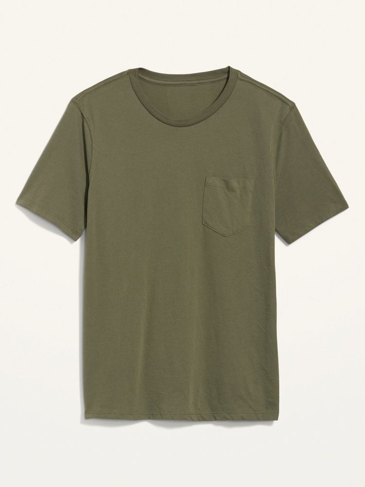 Old Navy Soft-Washed Chest-Pocket Crew-Neck T-Shirt for Men | Mall of ...
