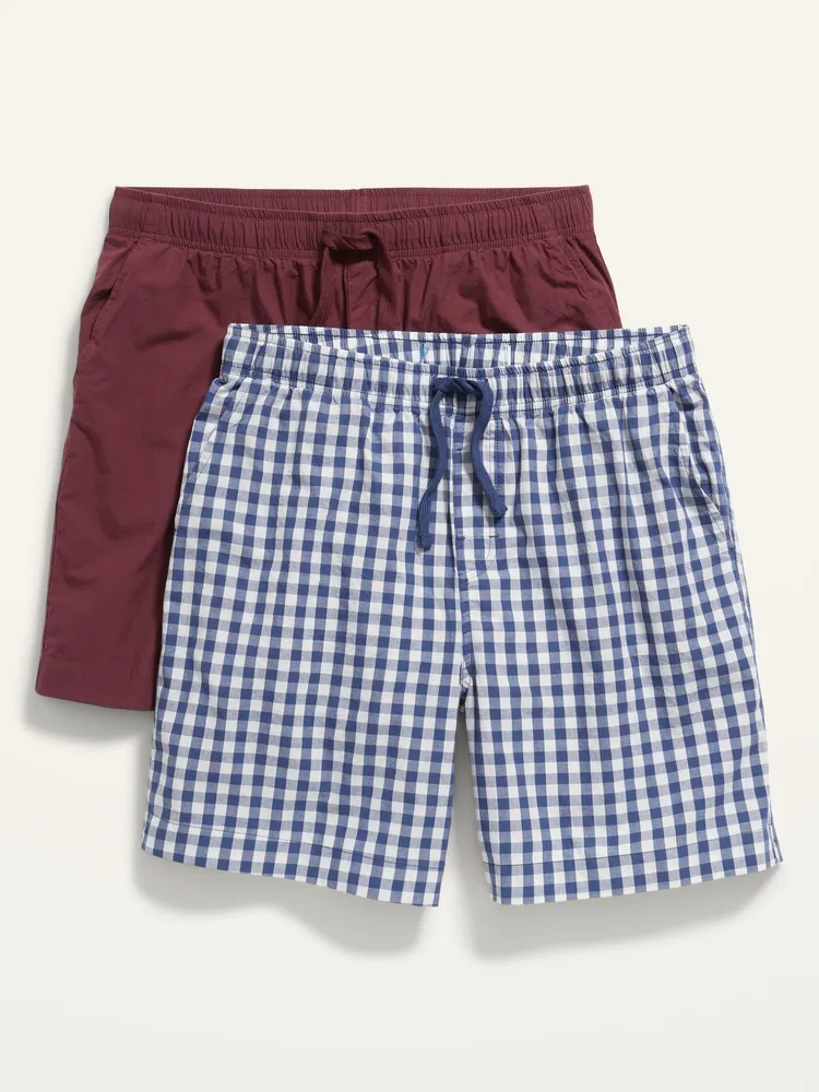 Poplin sleep online shorts