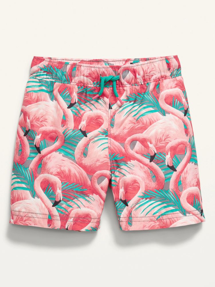 Old navy cheap flamingo swim trunks