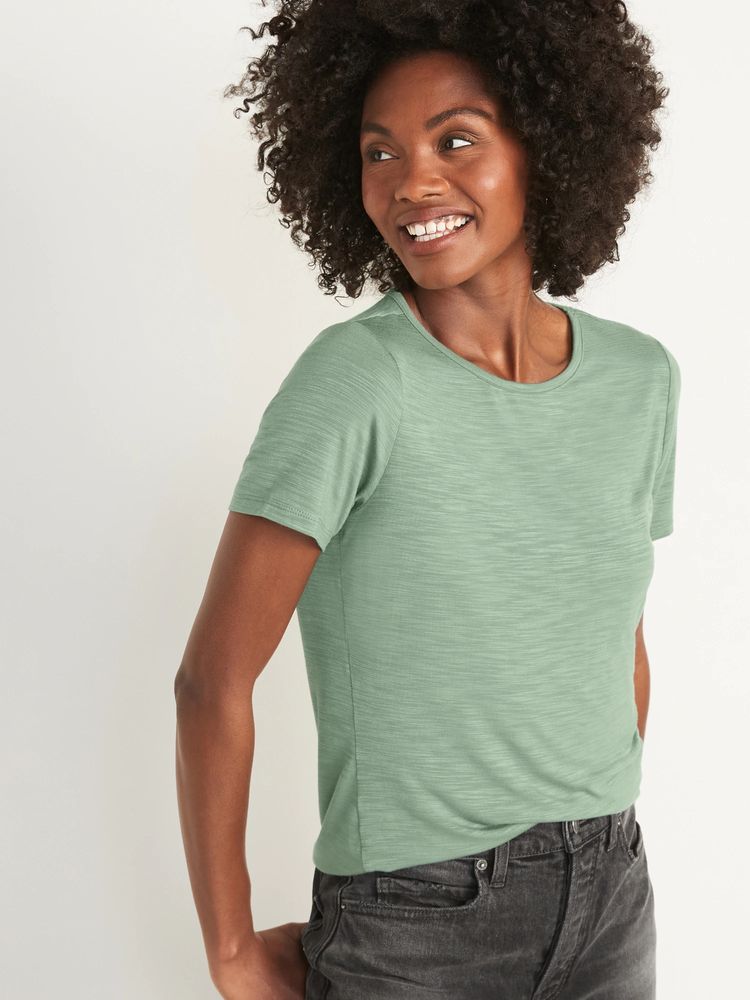 Old navy luxe crew hotsell neck tee