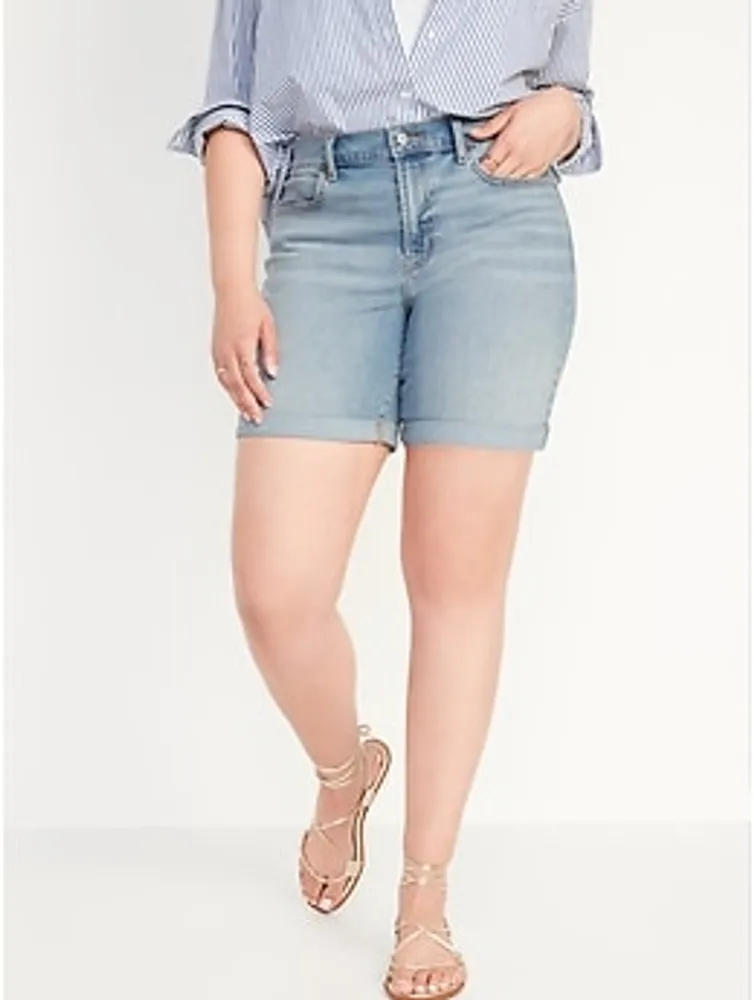Old Navy MidRise LightWash Jean Shorts 7inch inseam Mall of America®