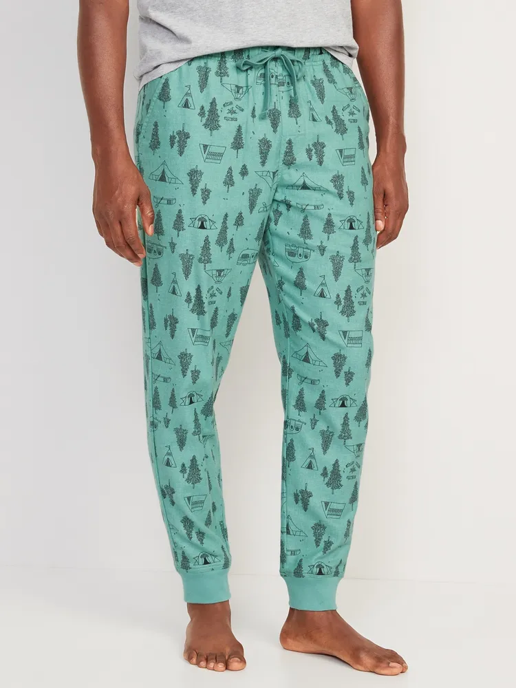 Old Navy Printed Flannel Jogger Pajama Pants for Men Mall of