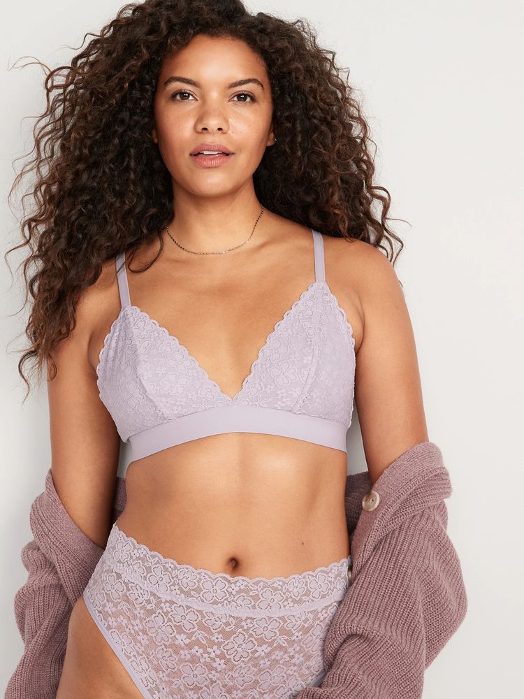 Old cheap navy bralette