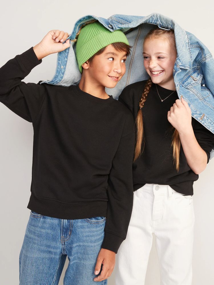 Kids navy sweatshirt online