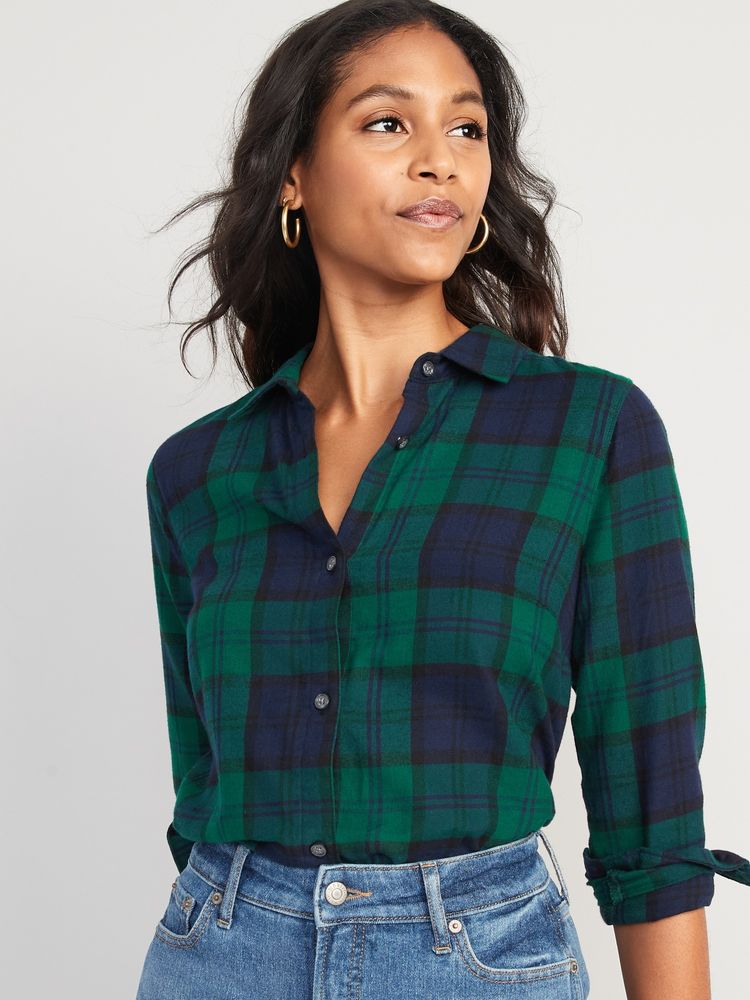 Sweater over 2025 flannel shirt womens