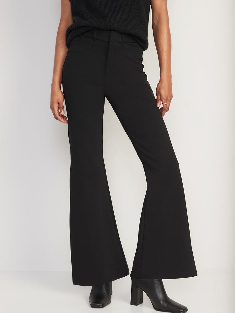 Old Navy Extra High-Waisted Stevie Trouser Flare Pants for Women | Mall ...