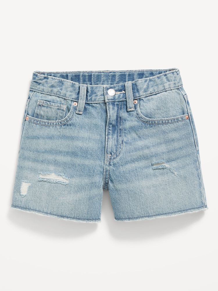 Stretch cut sale off denim shorts