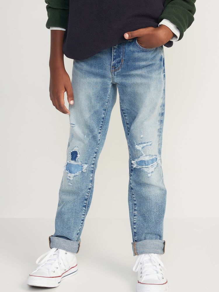 Old Navy Slim 360 Stretch Rip & Repair Jeans for Boys | Mall of America®