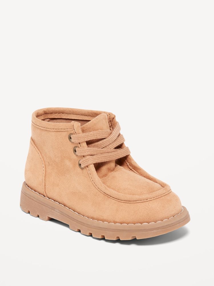 Toddler faux shop suede boots