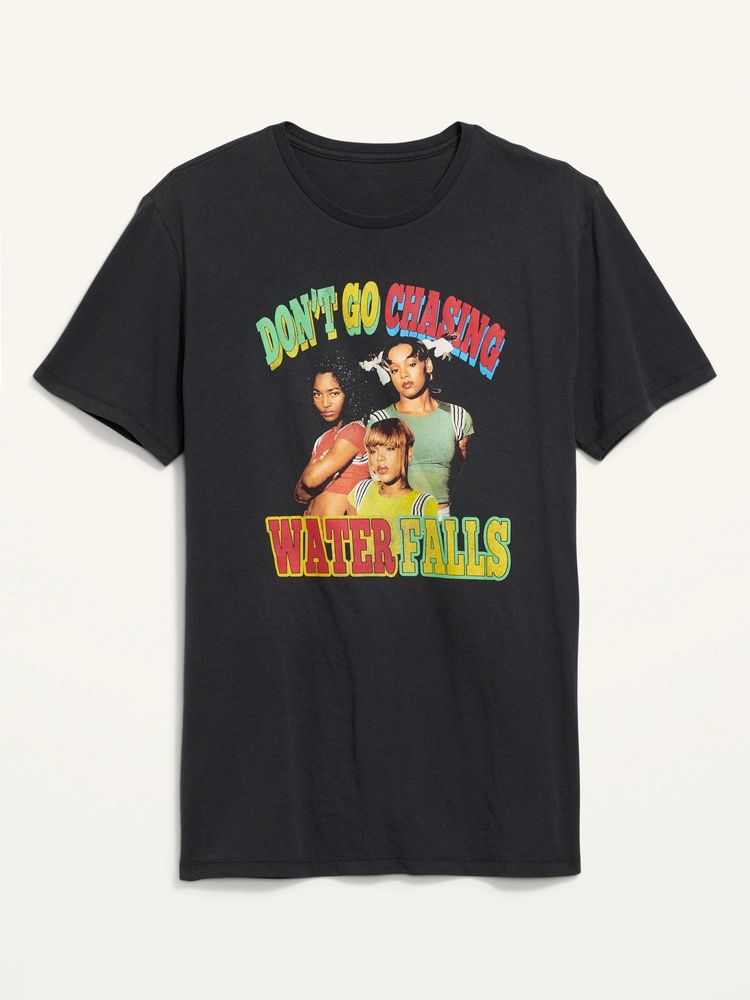 Old Navy TLC Dont Go Chasing Waterfalls GenderNeutral TShirt for