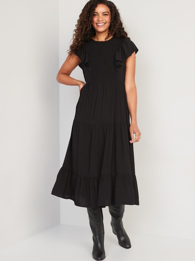 Old navy flutter sleeve on sale dress