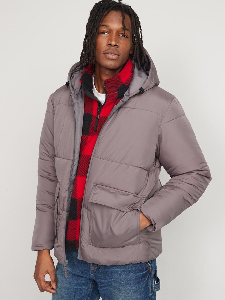 Old Navy WaterResistant Hooded Utility Jacket for Men Mall of America®
