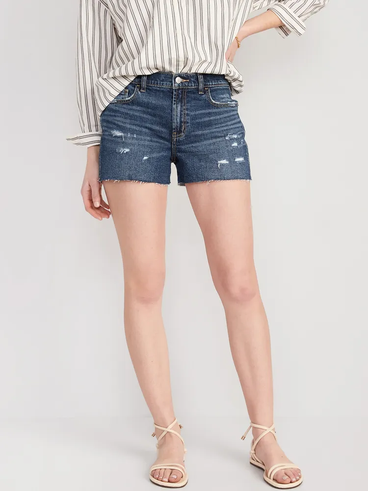 Boyfriend cut off outlet shorts