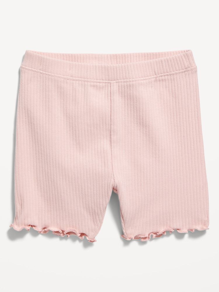 Girls navy knit shorts sale