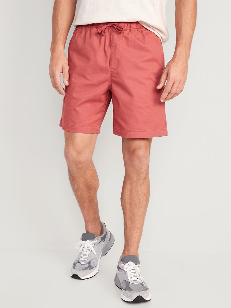 Mens twill jogger outlet shorts