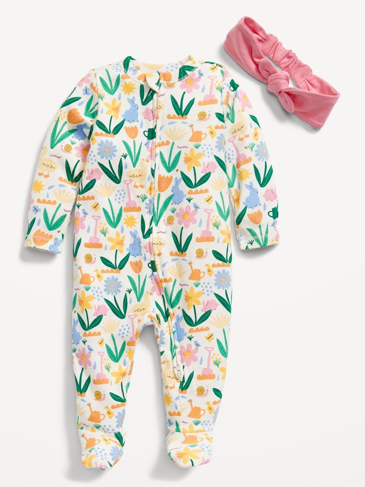 MAMIMAKA Newborn Baby Boys Christmas Sleepsuit 2-Way Zip