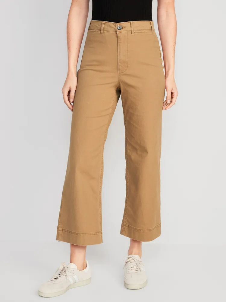 Womens cropped hot sale chino pants