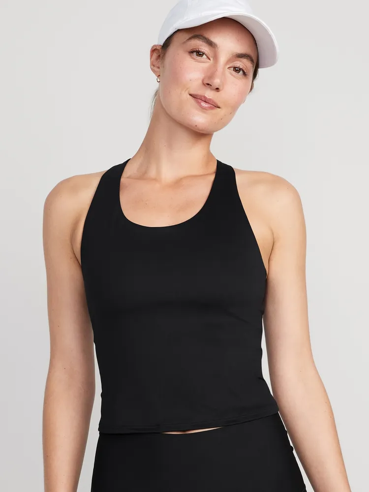 Old Navy PowerSoft Cropped Shelf-Bra Tank Top for Women | Mall of America®