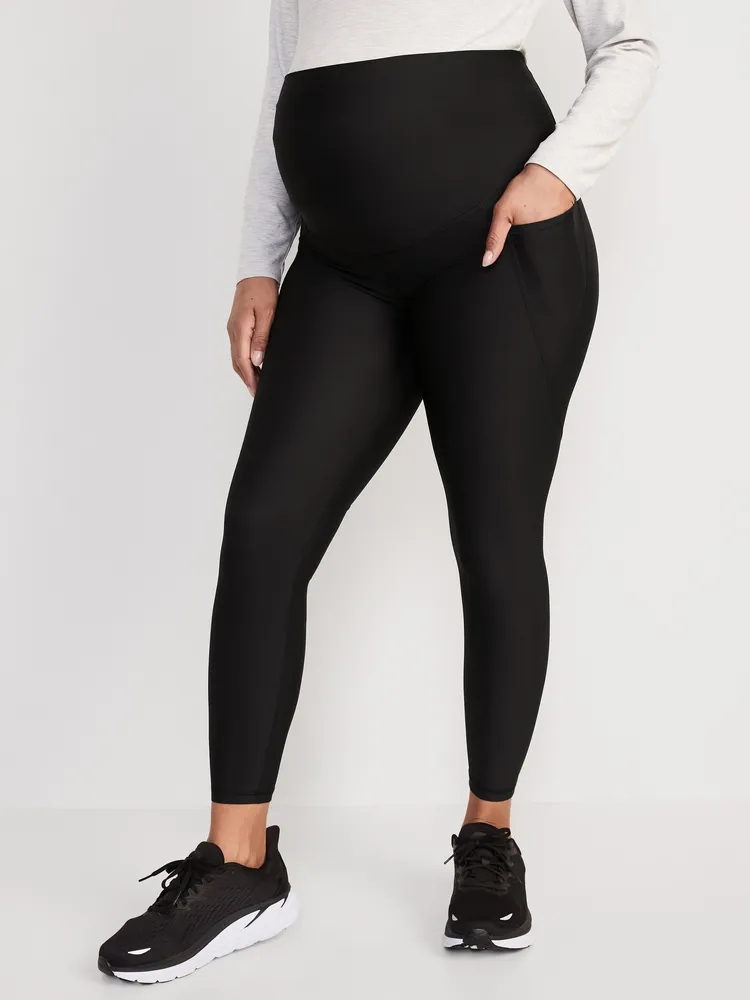 Old Navy Maternity Full-Panel PowerSoft 7/8 Leggings | Mall Of America®