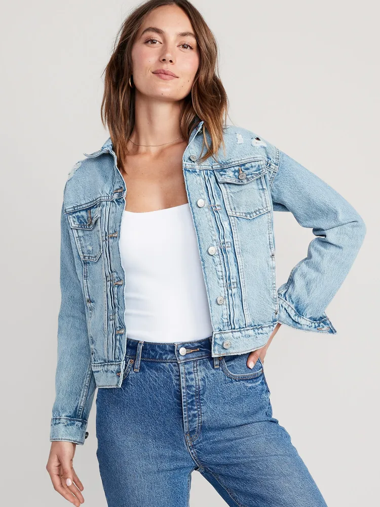 Old Navy Classic Jean Jacket for Women | Bridge Street Town Centre