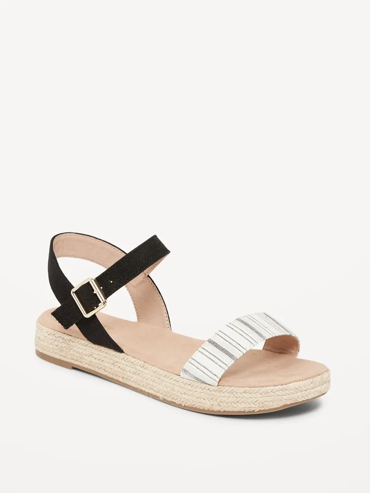 Canvas 2025 platform sandals