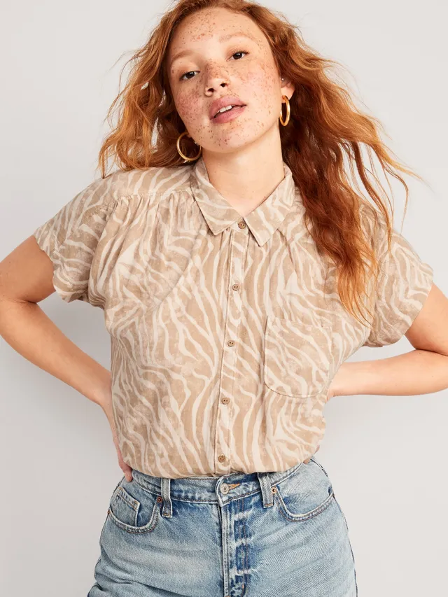 AE Flutter-Sleeve Corset Blouse | Mall of America®