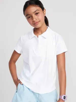 Old Navy School Uniform Long-Sleeve Polo Shirt for Girls | Plaza Las ...