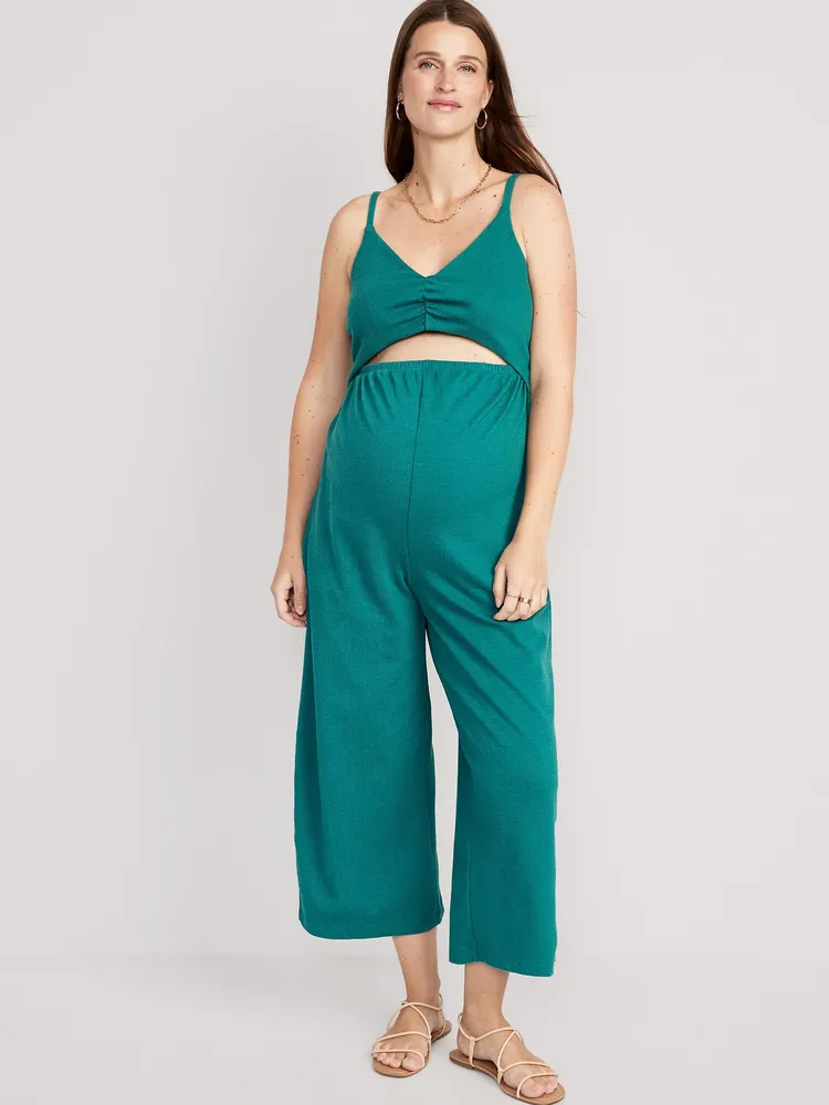 Green jumpsuit hot sale old navy