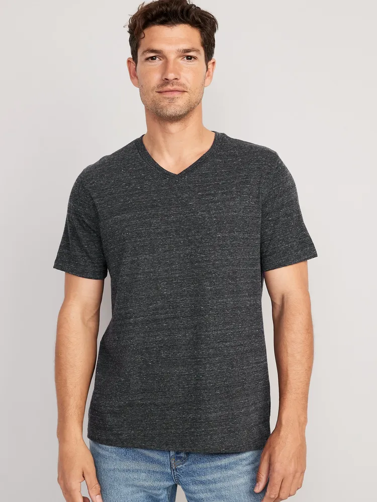 Old Navy Soft-Washed V-Neck Slub-Knit T-Shirt for Men | Bridge