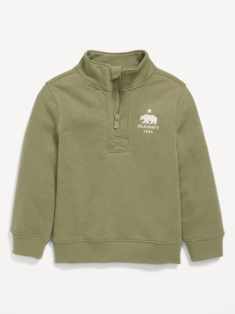 Toddler half zip outlet pullover