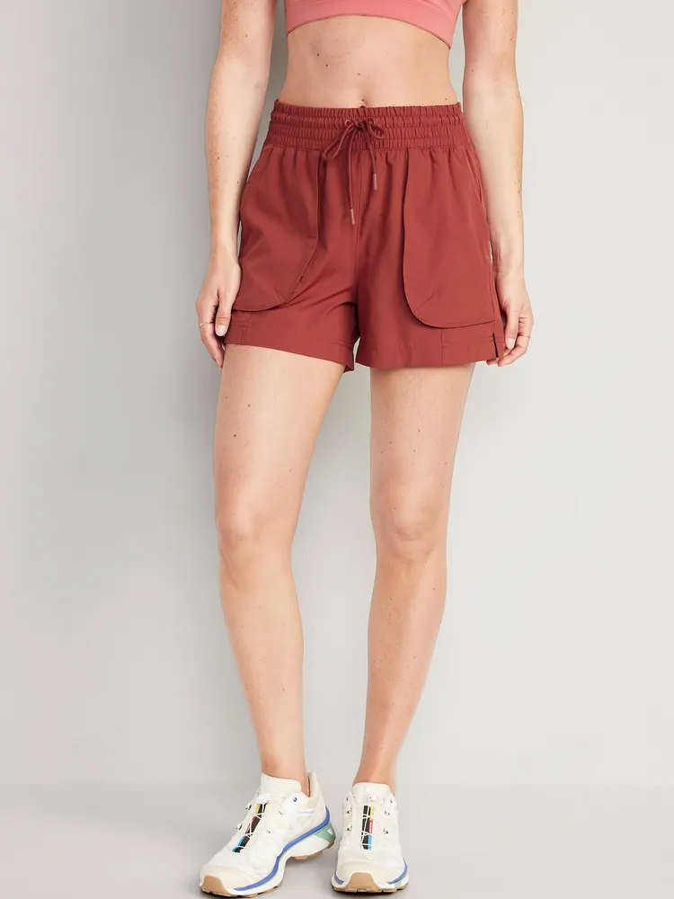 High waisted shorts 4 inch inseam sale