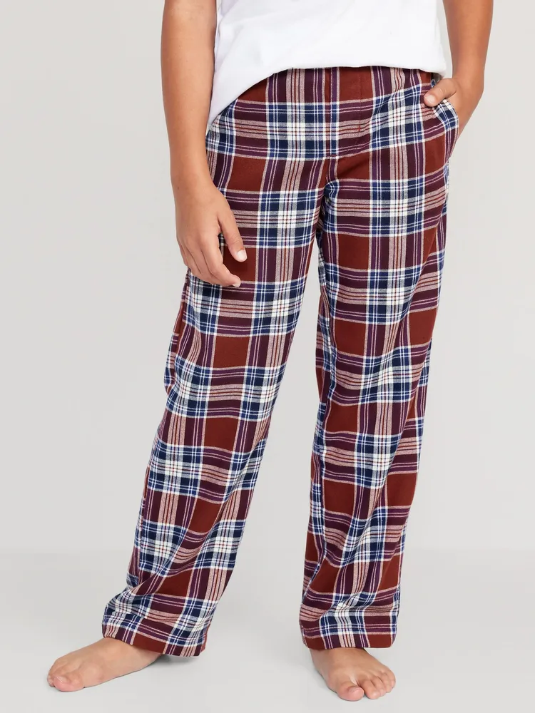 Flannel pj best sale pants boys