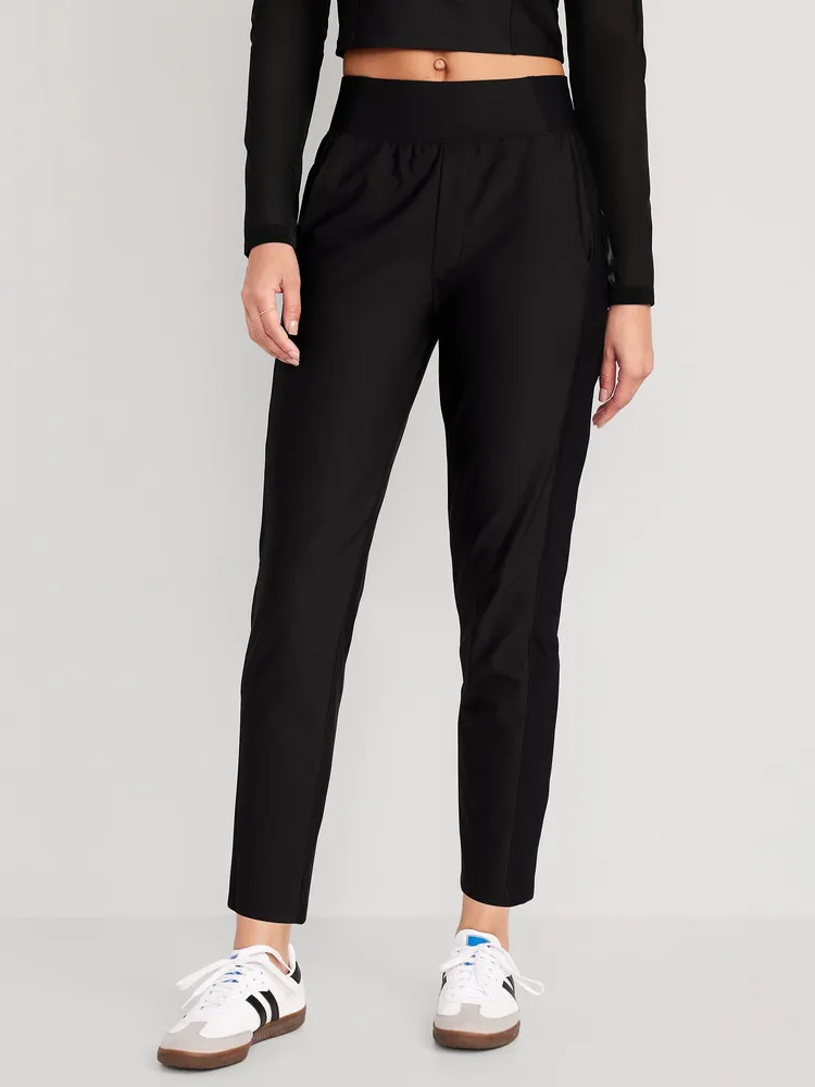 Old Navy High-Waisted PowerSoft Combination Taper Pants for Women