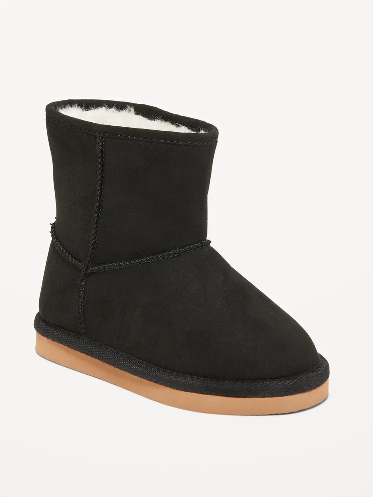 Old navy black suede sales booties