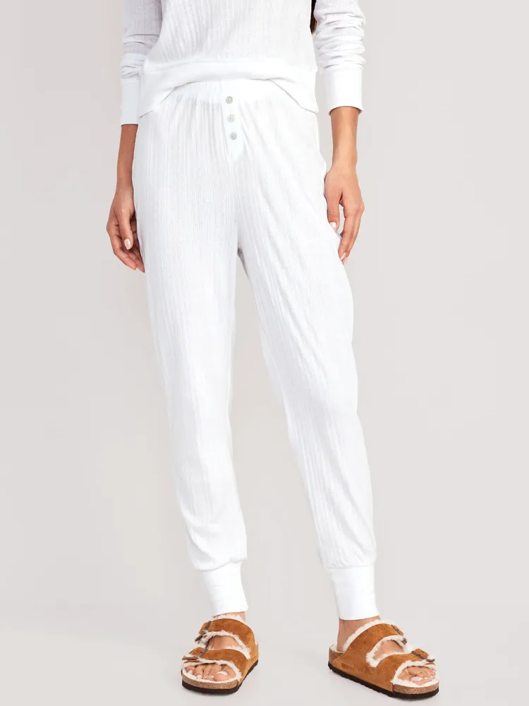 High rise pajama online pants