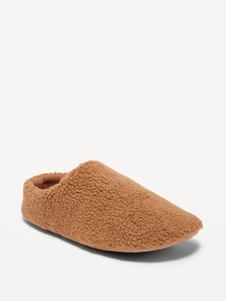 Mens 2025 sherpa slippers