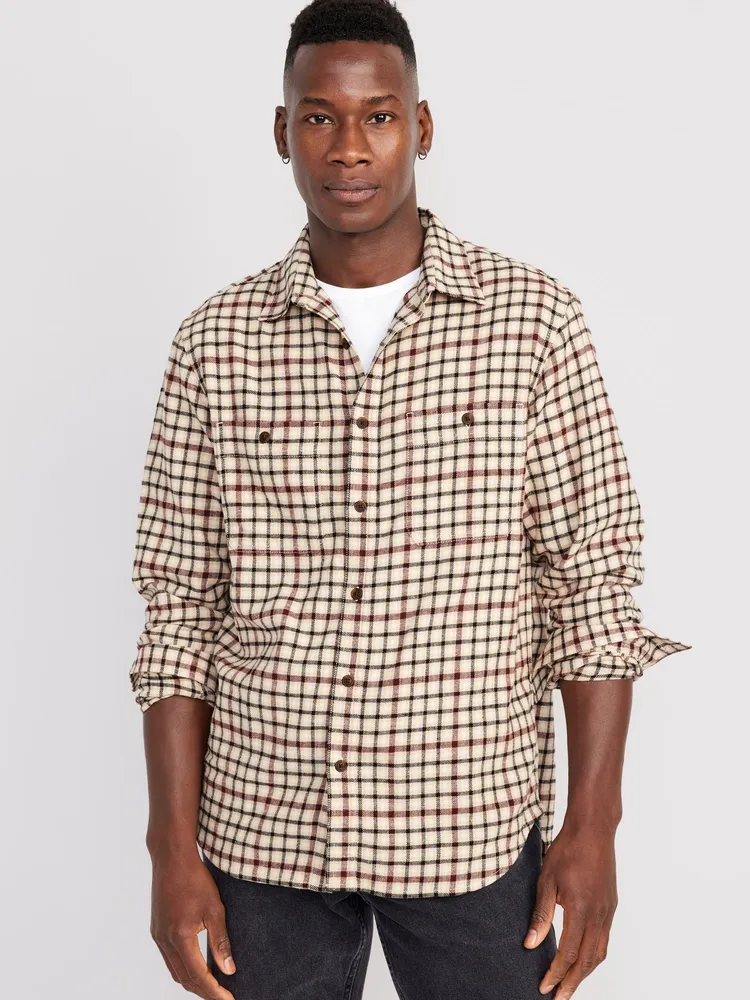 Old Navy Soft-Brushed Flannel Shirt for Men | Mall of America®