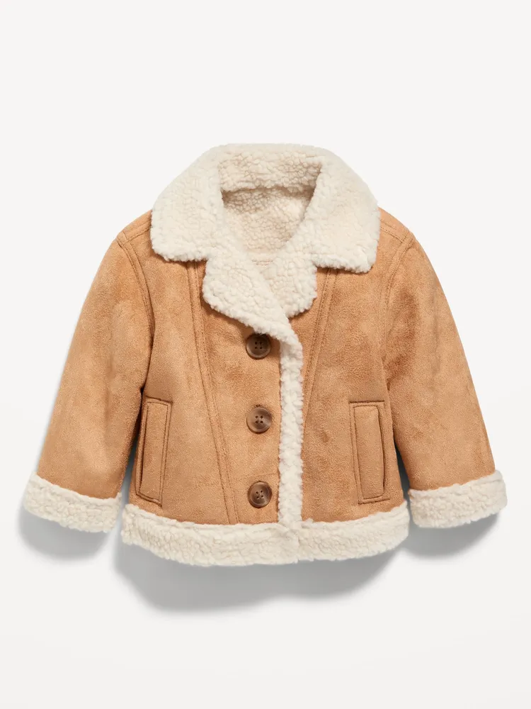 Old navy shop shearling coat