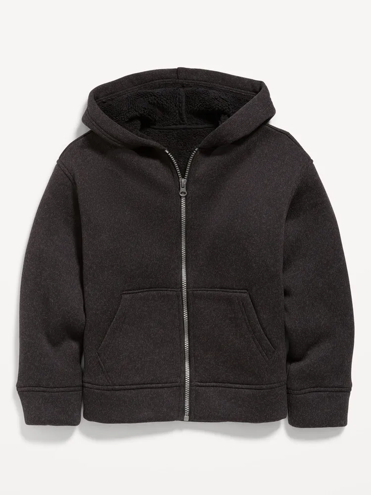 Sherpa lined store hoodie toddler boy