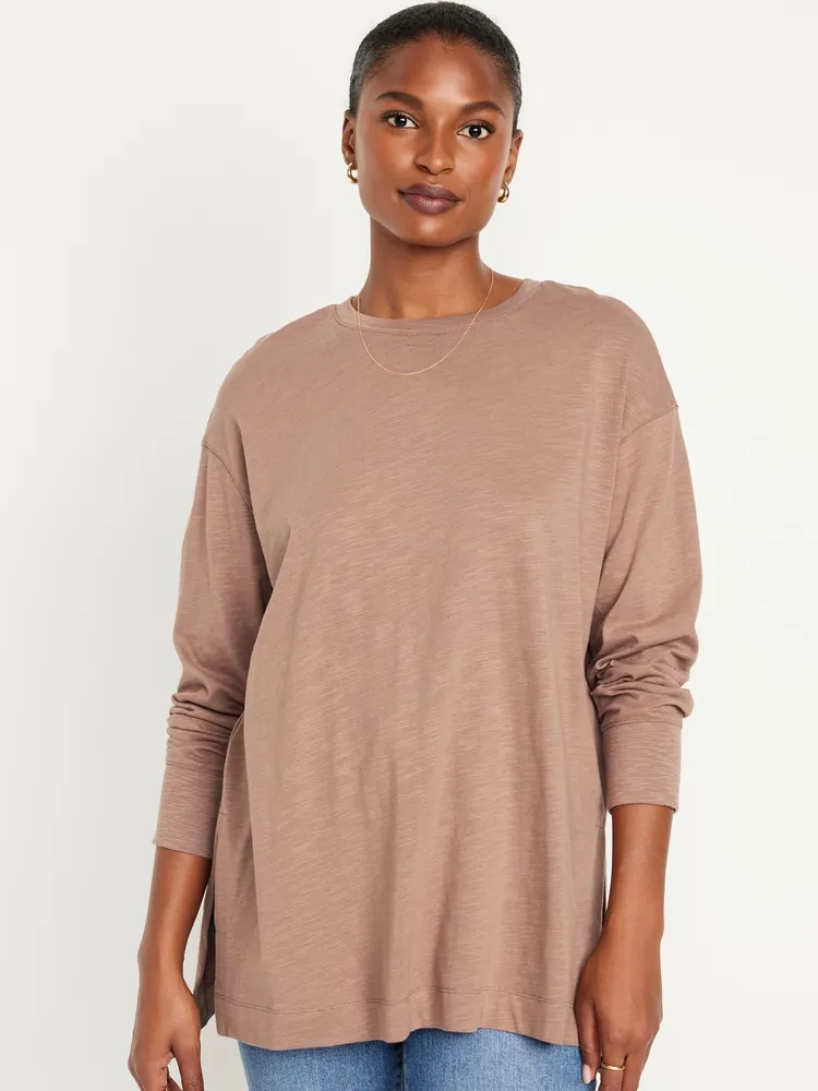 Old Navy Vintage Long-Sleeve Tunic T-Shirt | Hamilton Place